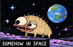 DONK: Somehow in space
